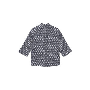Mint Velvet Navy Geometric Print Resort Shirt